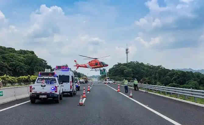 文安高速公路汽车救援案例